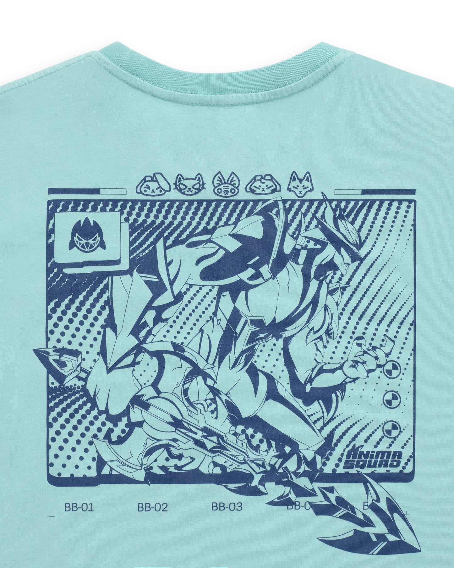 アニマ部隊 プライモーディアン エイトロックス Tシャツ:ミント