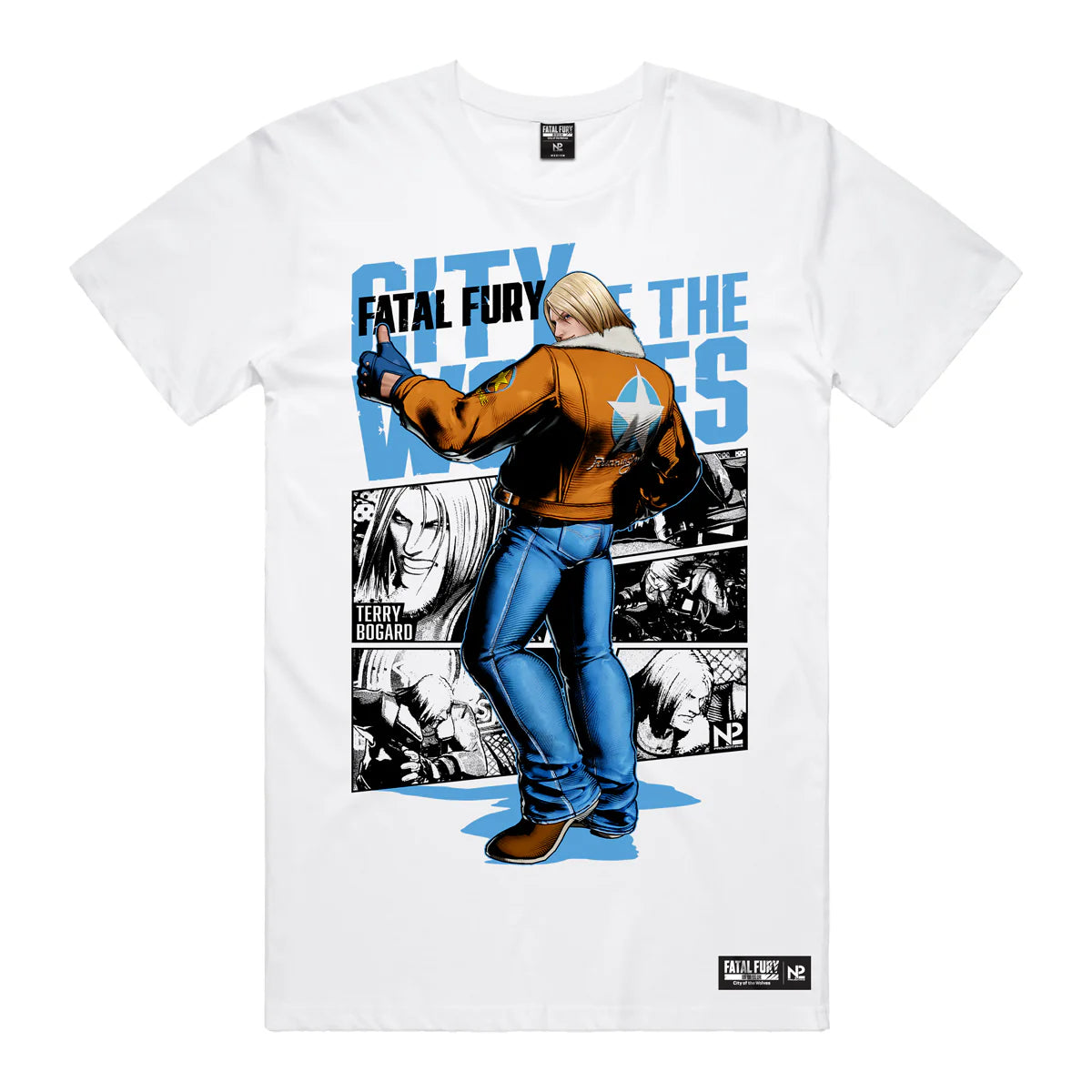 N2 X FATAL FURY: CITY OF THE WOLVES】Terry T-Shirt – FUTAROKU