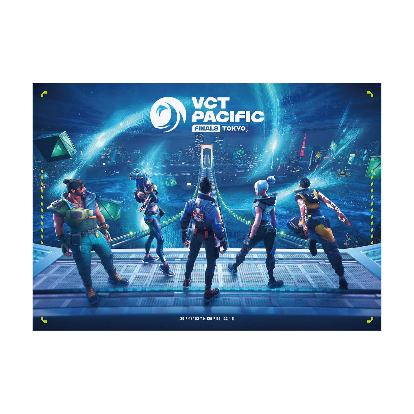 VCT PACIFIC FINALS TOKYO 公式A2ポスター