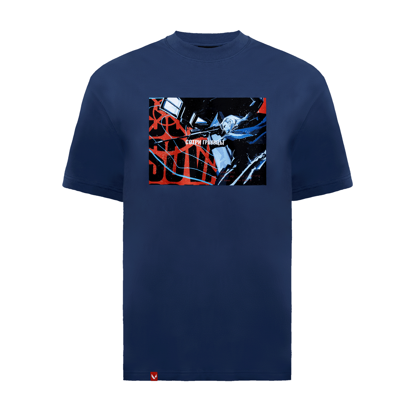 VALORANT ソーヴァ Tシャツ ネイビー
