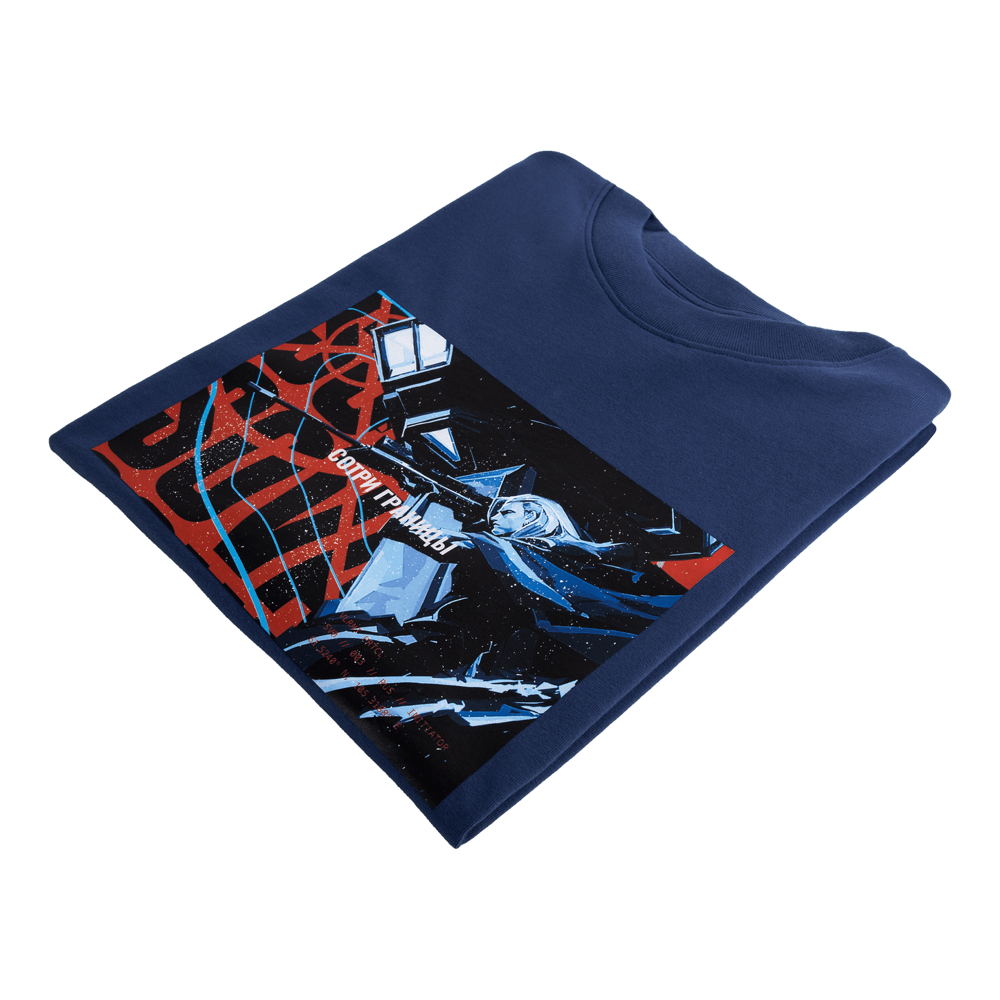 VALORANT ソーヴァ Tシャツ ネイビー