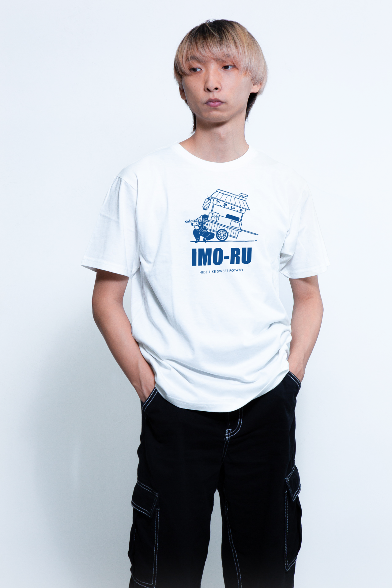 IMORU YAKI IMO T Shirts Off White