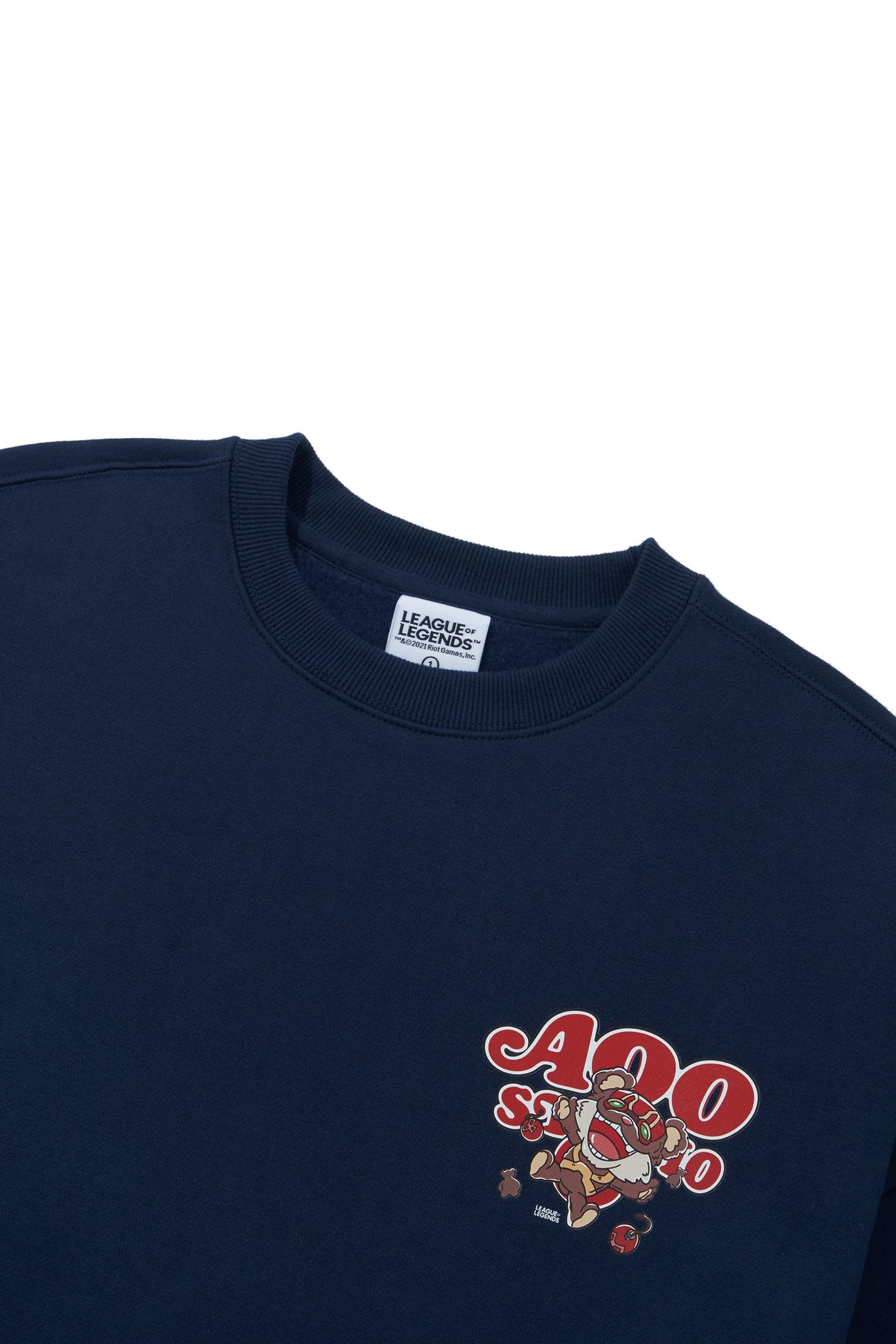 【AQO ×リーグ・オブ・レジェンド】ジグス スウェット ネイビー