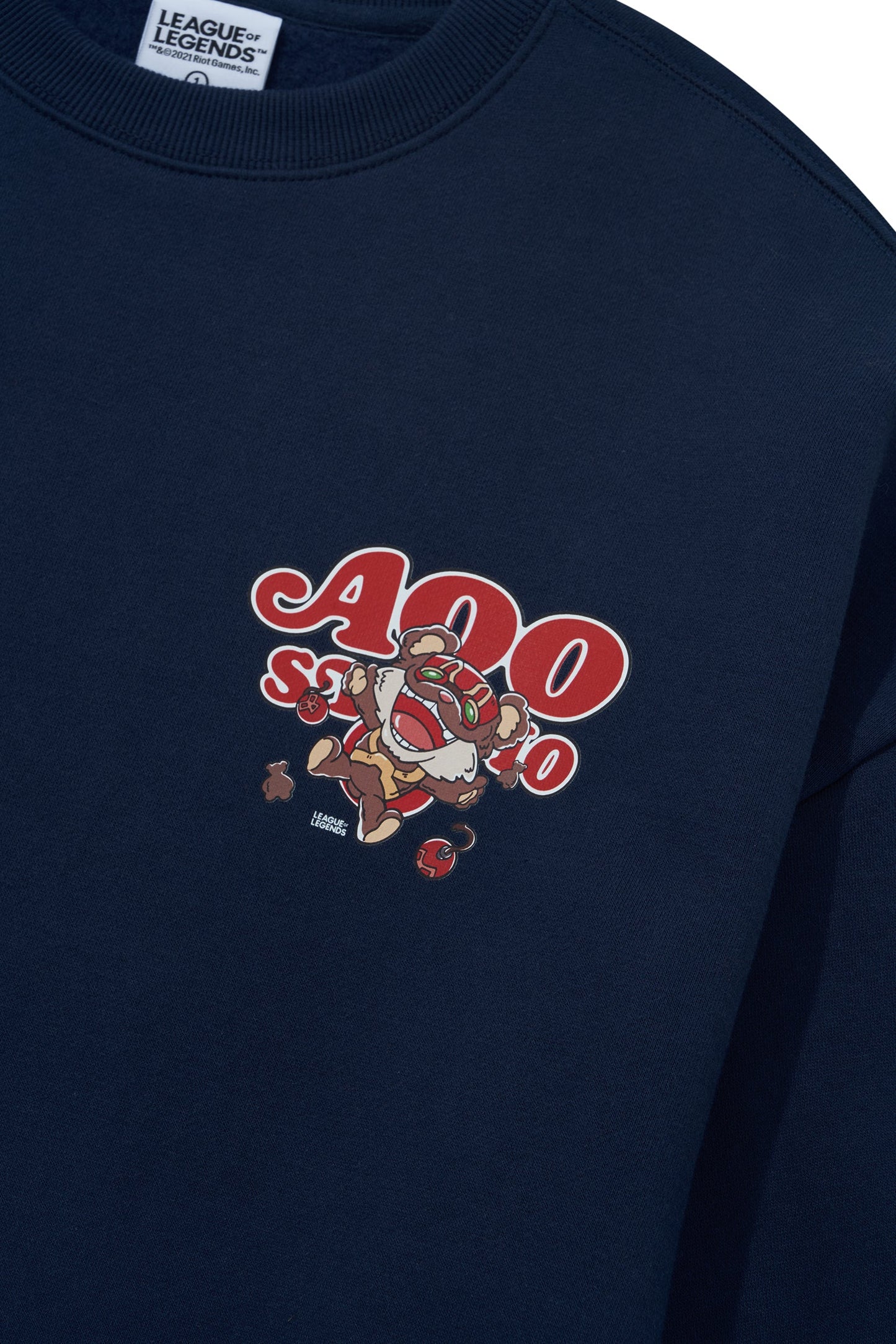 【AQO ×リーグ・オブ・レジェンド】ジグス スウェット ネイビー