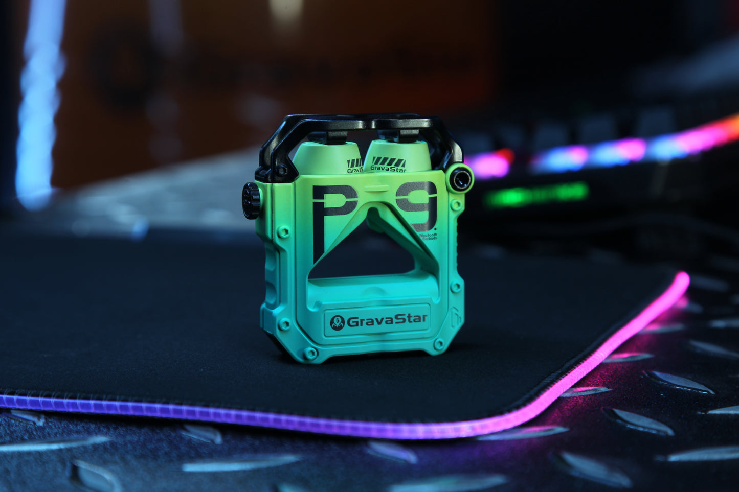 Gravastar Sirius Pro Earbuds ネオングリーン