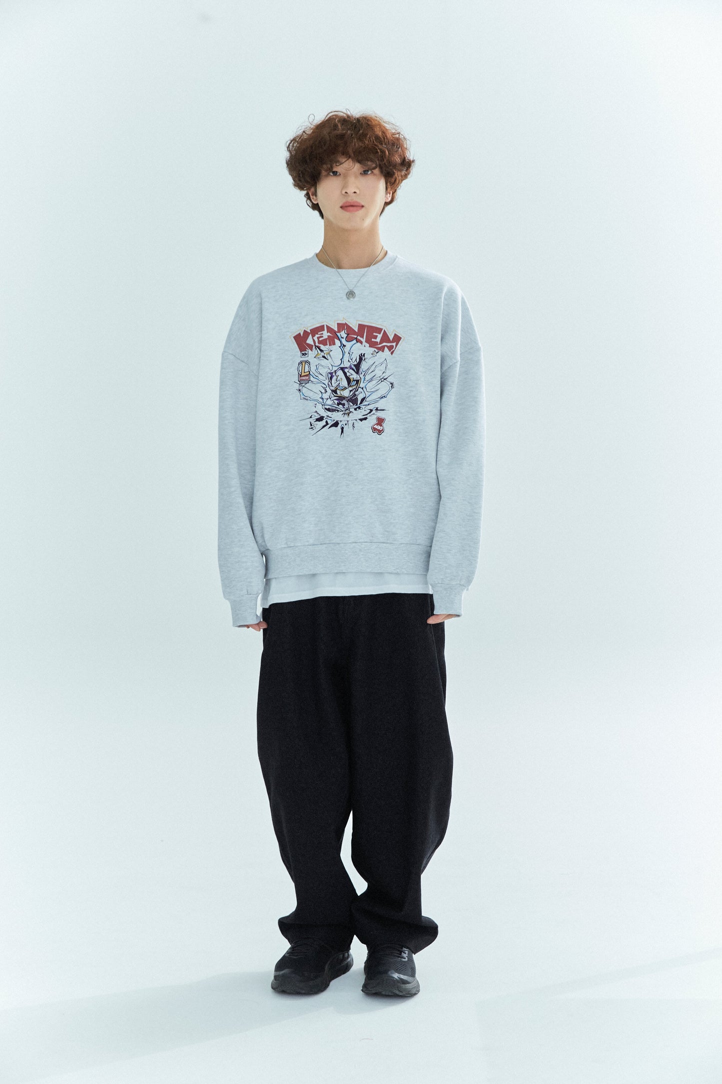 【AQO ×リーグ・オブ・レジェンド】カートゥーンケネン スウェット オートミール