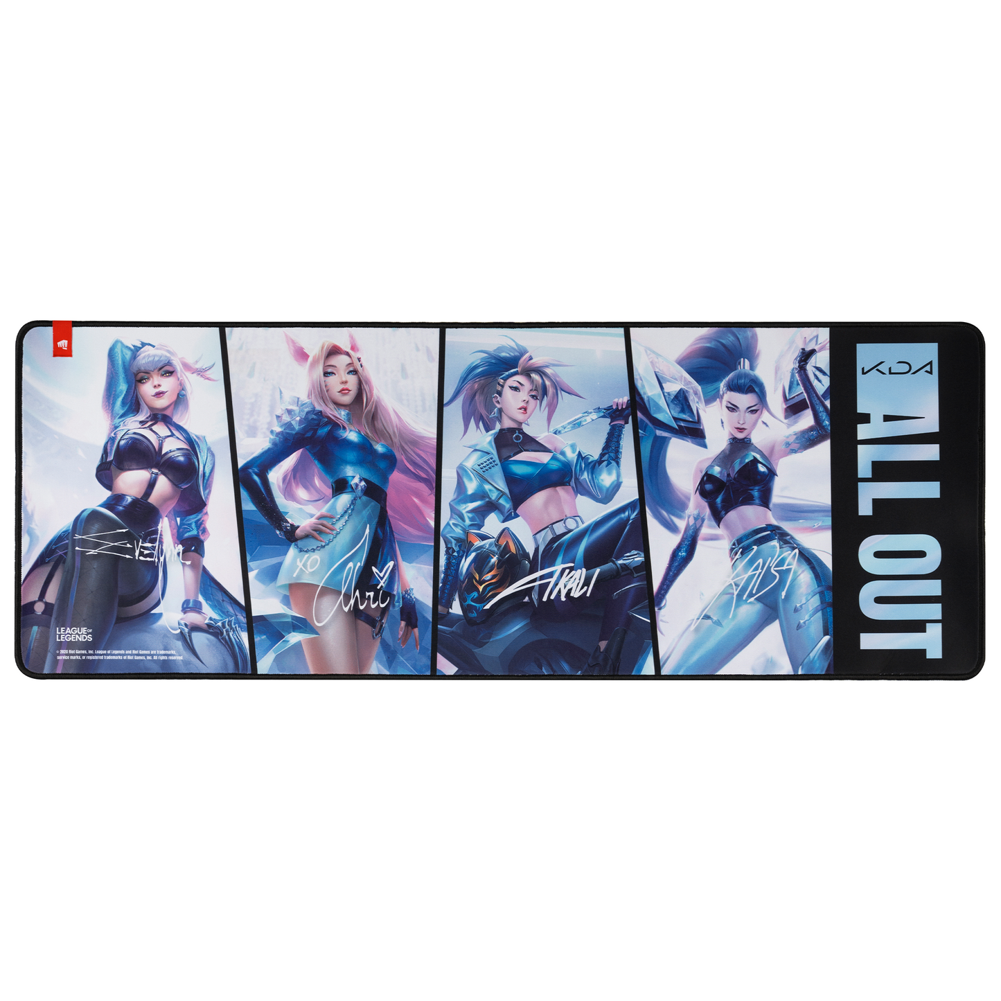 K/DA ALL OUT XLマウスパッド(アートエディション)