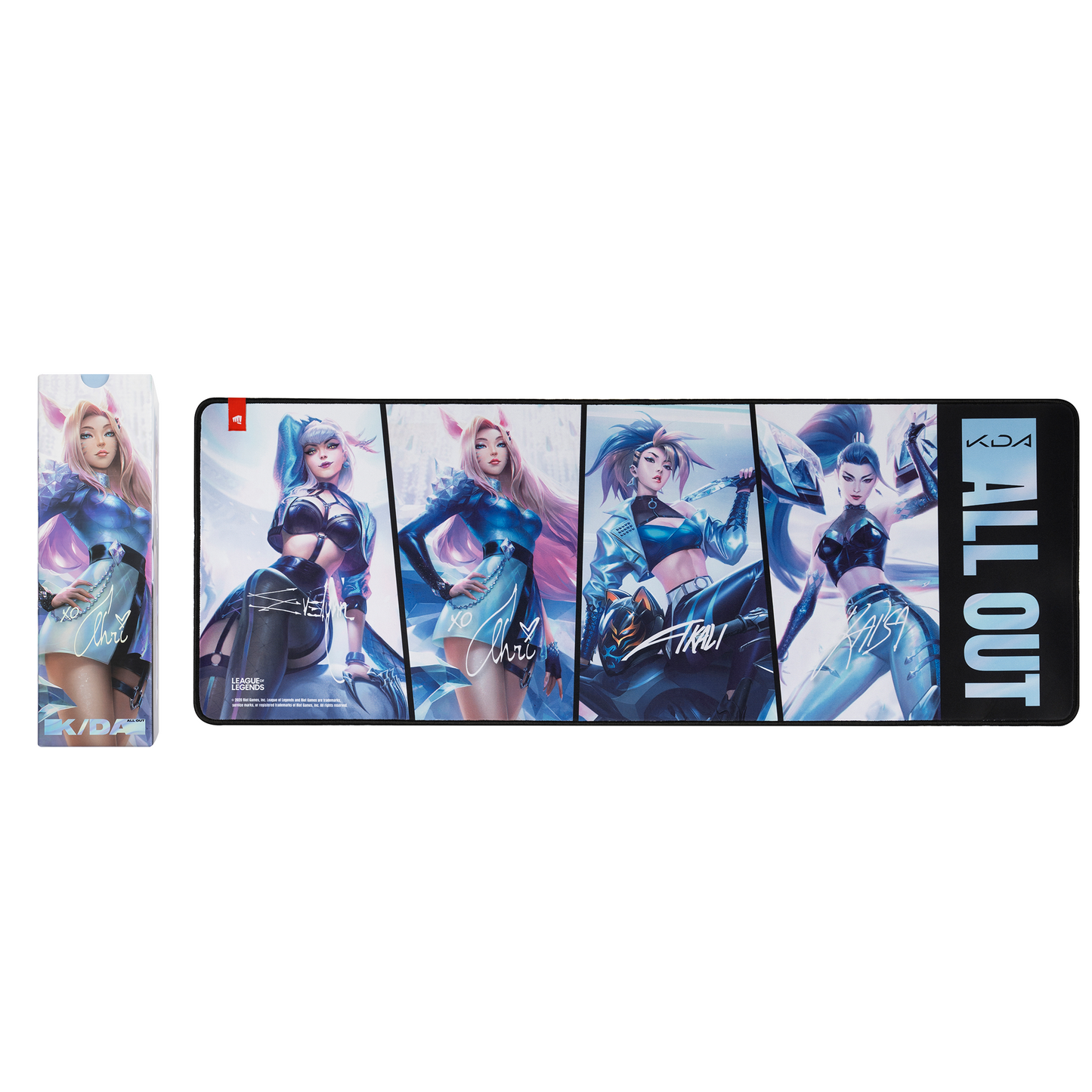 K/DA ALL OUT XLマウスパッド(アートエディション)
