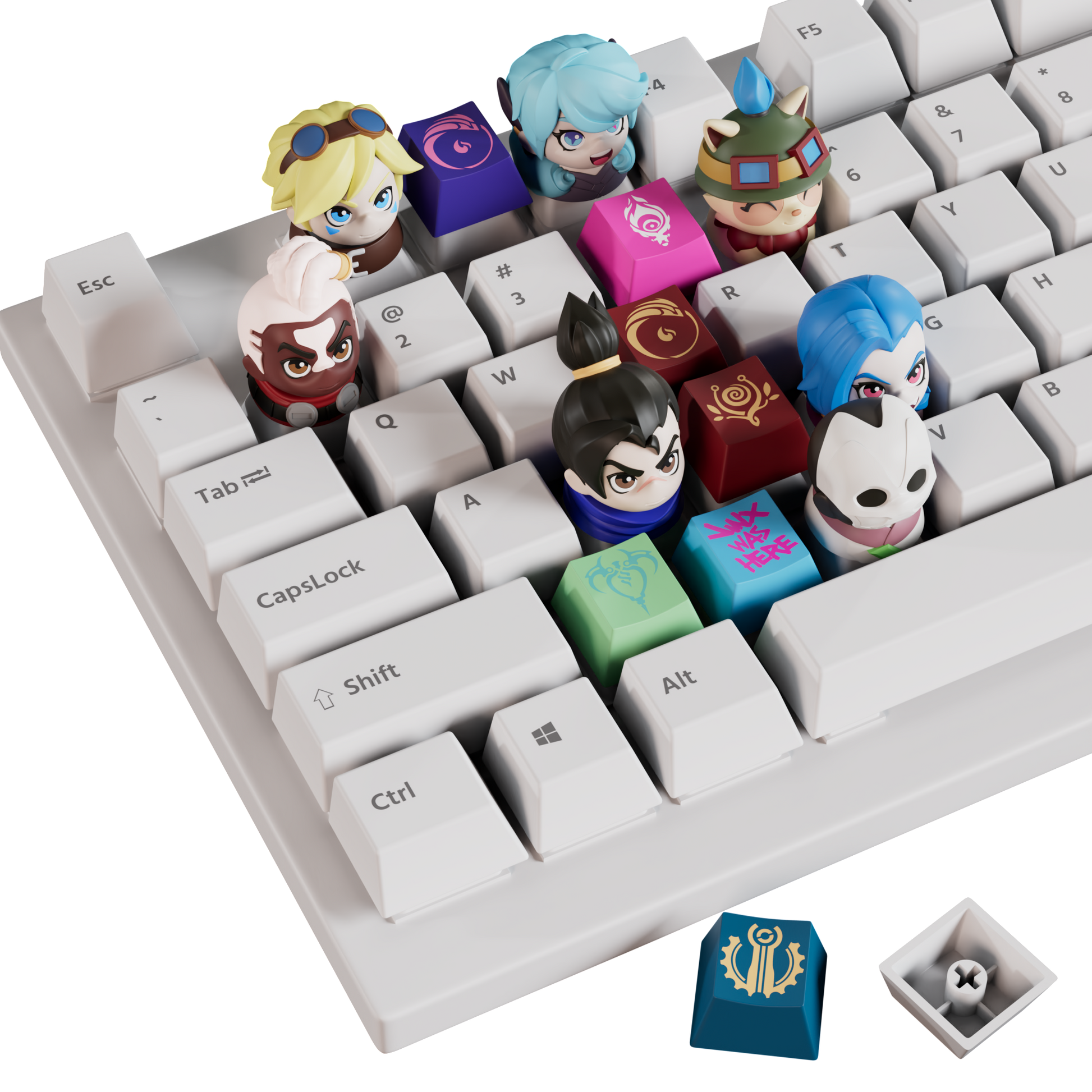 リーグ・オブ・レジェンド キーキャップ ブラインドボックス(1箱 リーグ・オブ・レジェンド キーキャップ ブラインドボックス(1箱