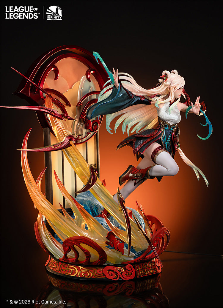 LOL INFINITY RIOT アイレリア スタチュー フィギュア Infinity Studio × League of Legends ミスメーカー イレリア 1/4