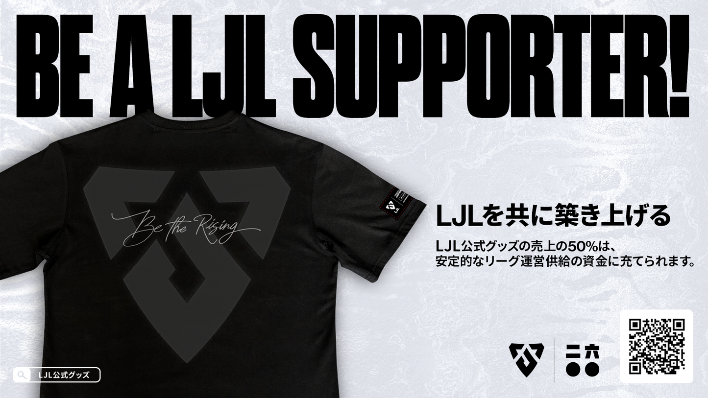 LJL Tシャツ【BE THE RISING】 – FUTAROKU