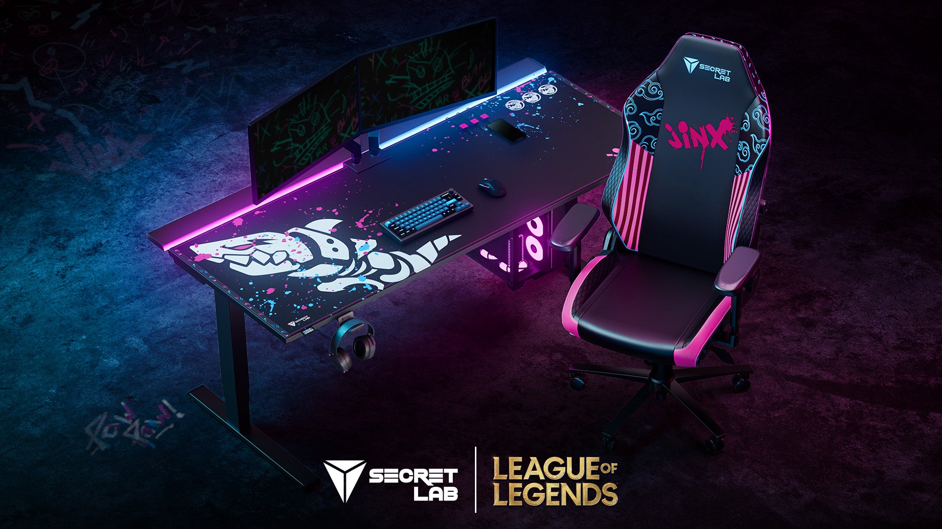 Secretlab Magnus Proセット (League of Legends ジンクス