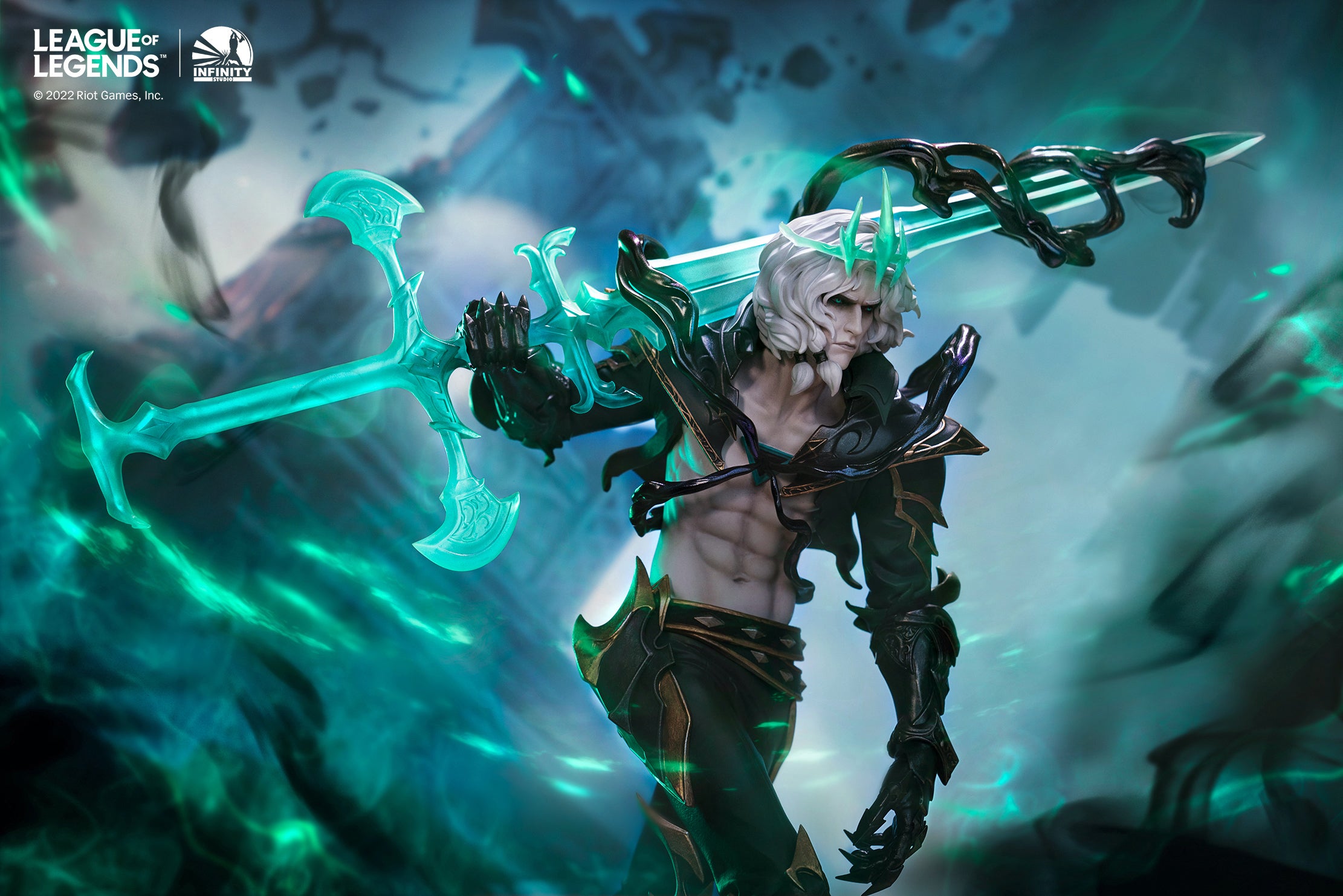 リーグ・オブ・レジェンド　フィギュア　スタチュー　ツイステッド・フェイト　貴重 INFINITY STUDIO 滅びの王 ヴィエゴ 1/6 スケールフィギュア