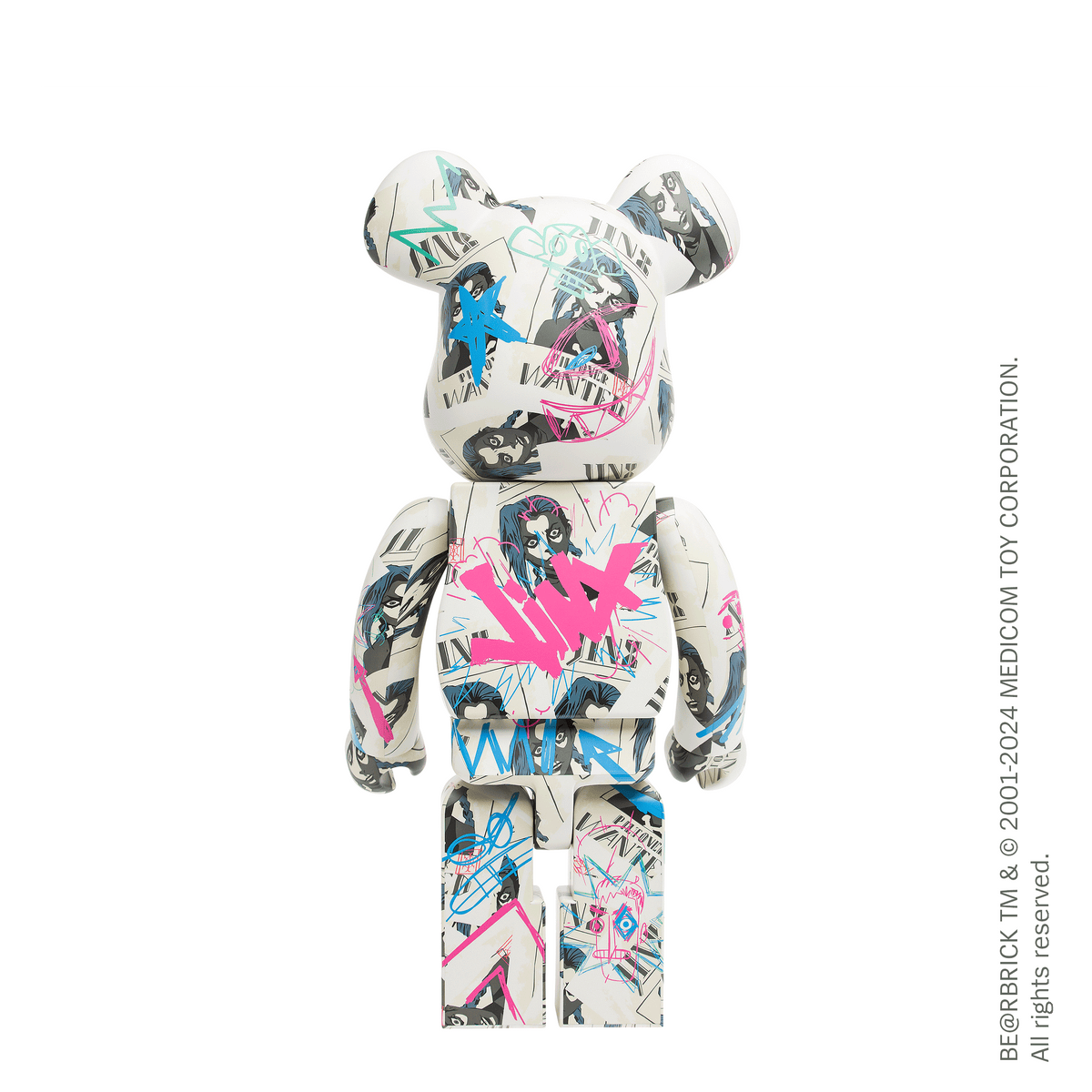 BE@RBRICK Arcane Jinx 「Wanted Poster」1000% 限定版フィギュア BE@RBRICK Arcane Jinx 「Wanted Poster」1000% 限定版フィギュア