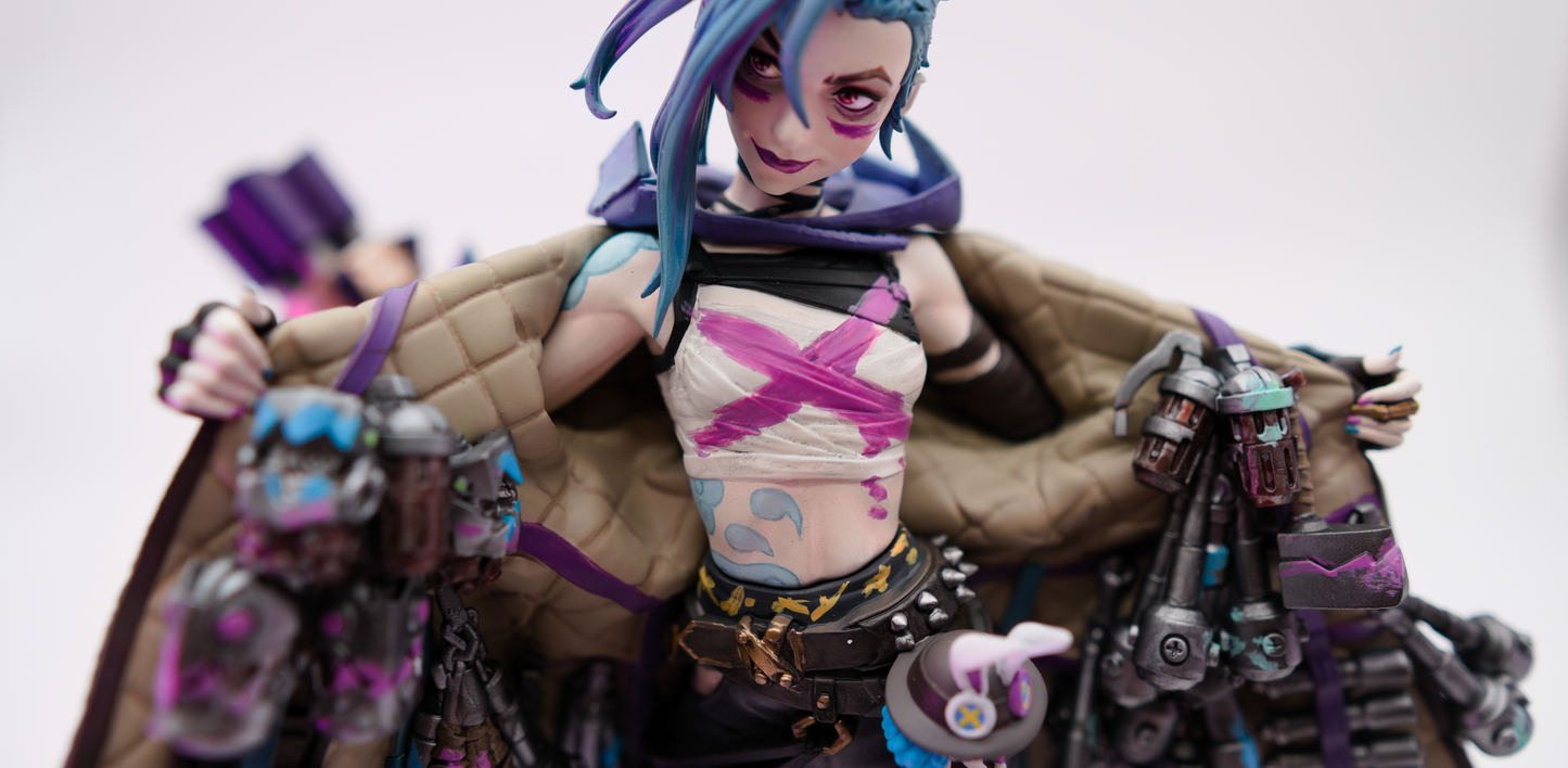 Arcane Champion ジンクス 1/7 スタチュー