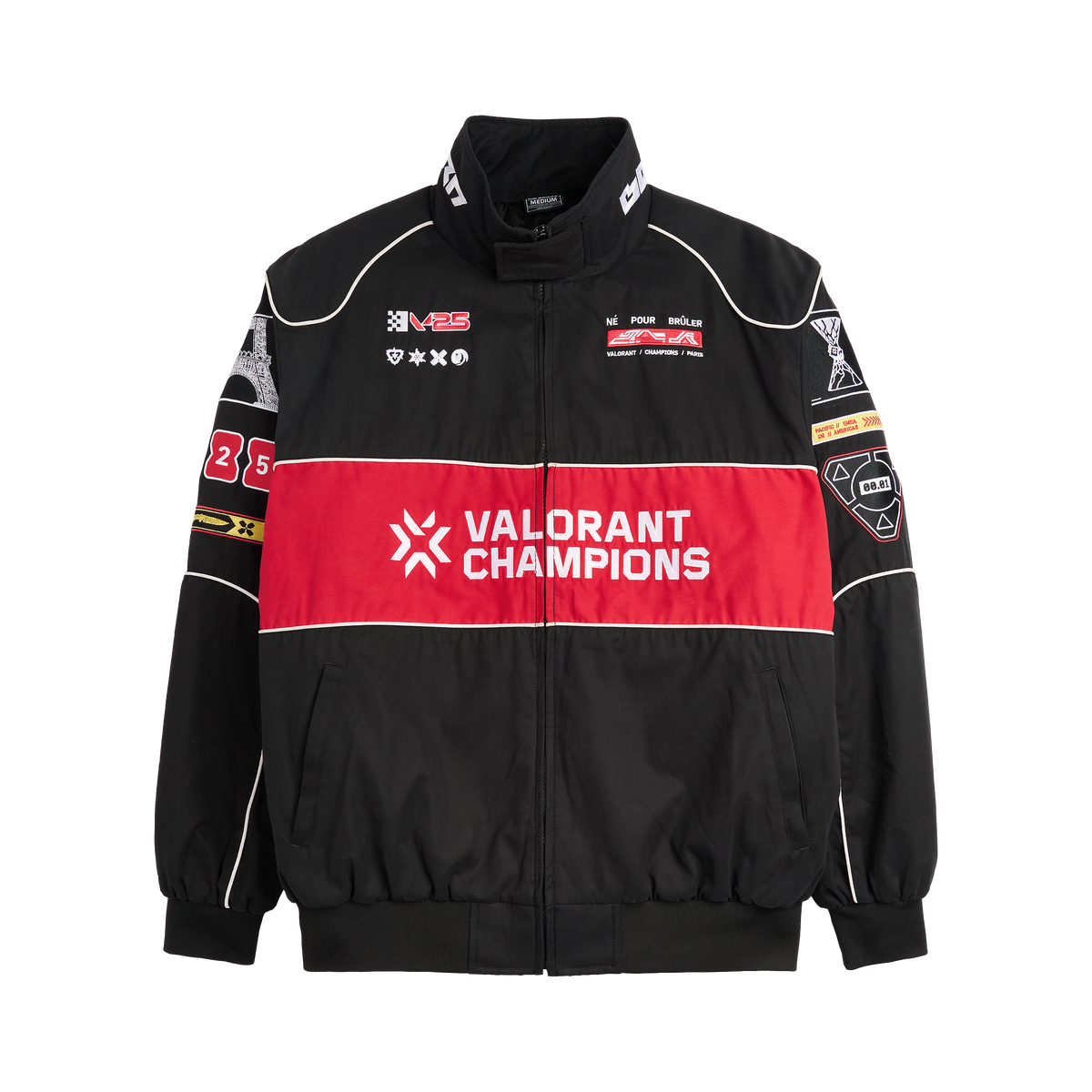 VALORANT Champions Tourᵀᴹ 2025 Racing Jacket – FUTAROKU VALORANT Champions Tourᵀᴹ 2025 Racing Jacket – FUTAROKU