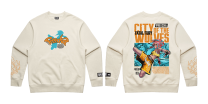 【N2 X FATAL FURY: CITY OF THE WOLVES】Preecha Crewneck Sweater