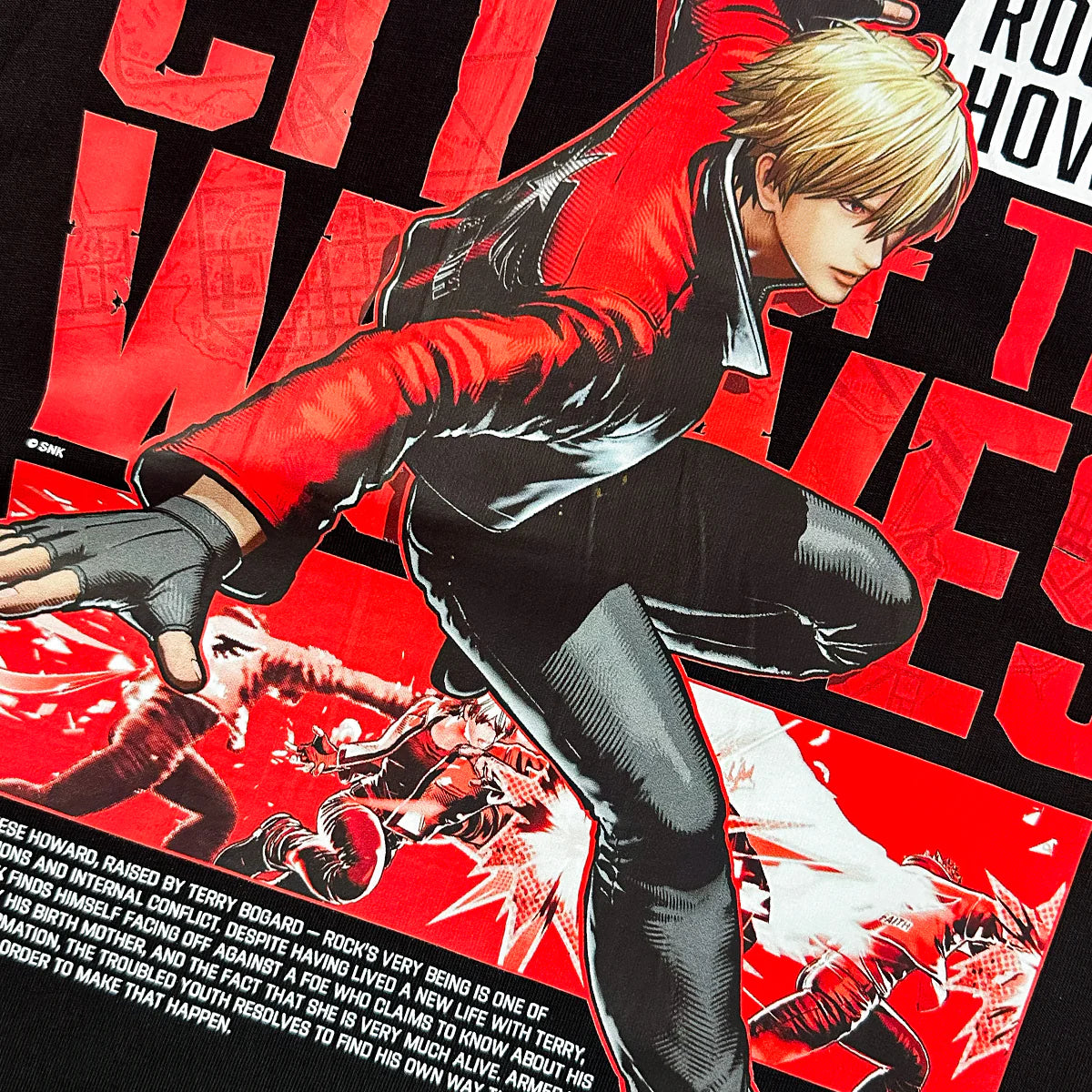 【N2 X FATAL FURY: CITY OF THE WOLVES】Rock T-Shirt