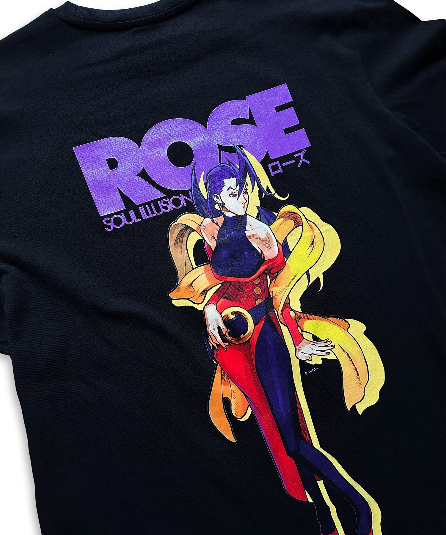 N2 X STREET FIGHTER VOL. 1】Rose Tee – FUTAROKU