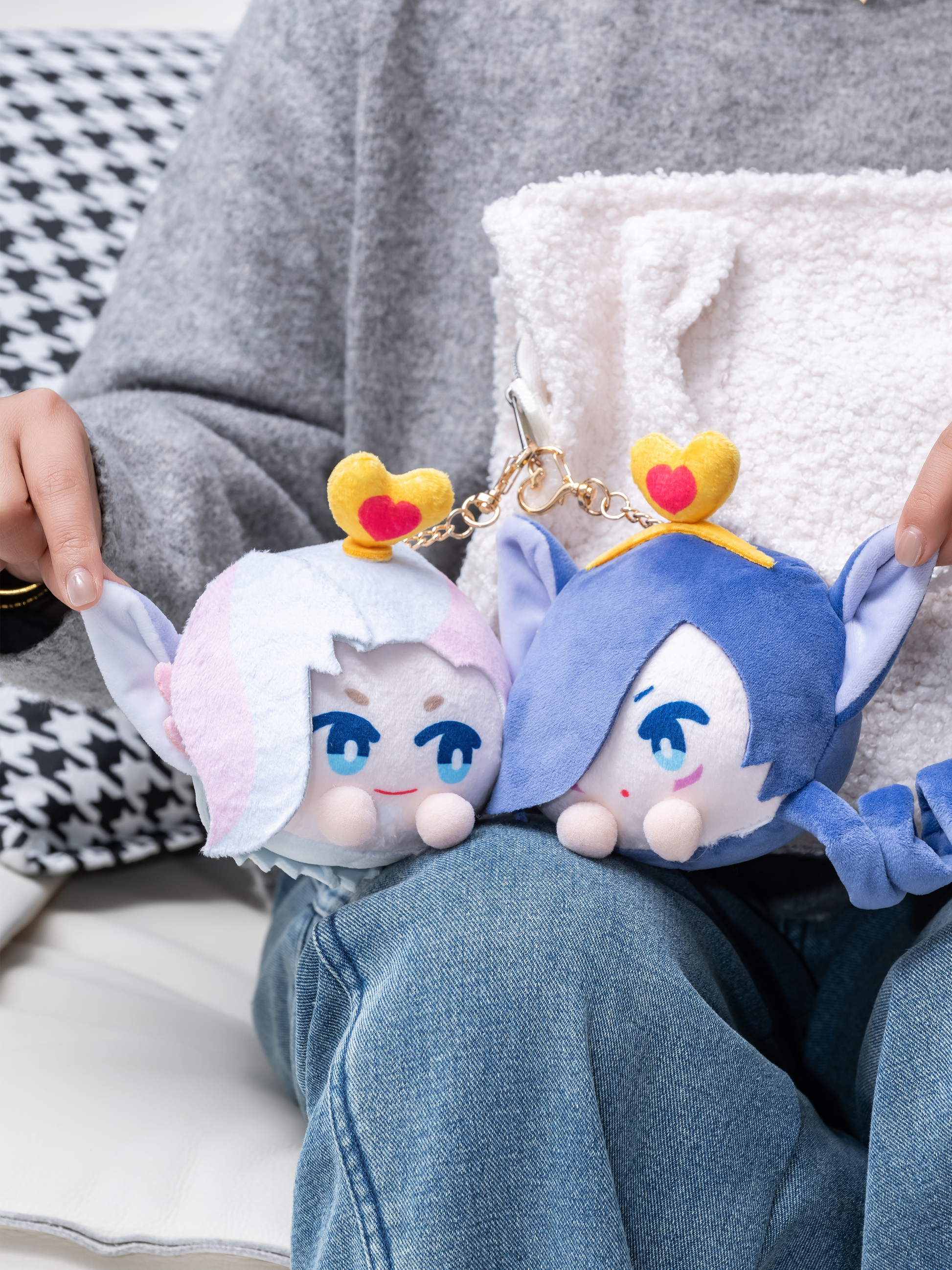 スイートハート ザヤ and ラカン マスコット チャーム – FUTAROKU スイートハート ザヤ and ラカン マスコット チャーム – FUTAROKU