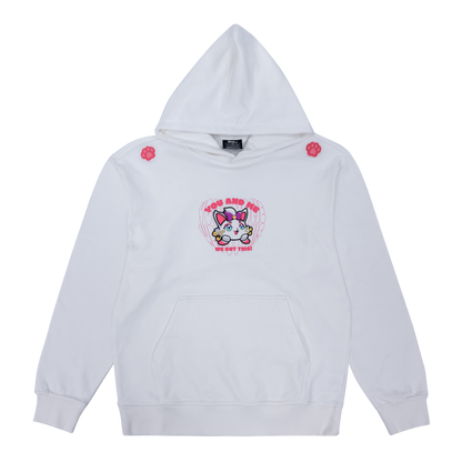 愛の狩人 ユーミ フーディー ホワイト