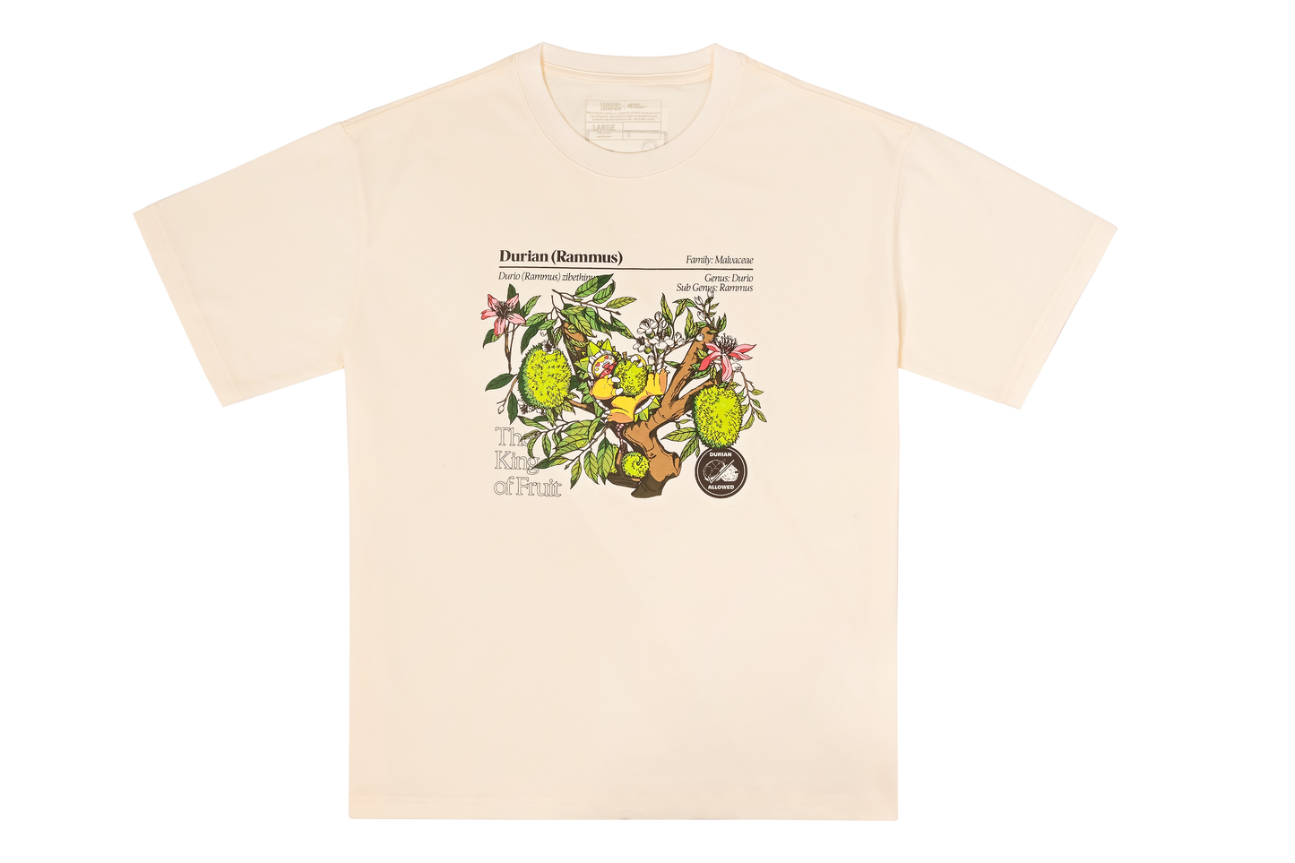 ドリアン戦士ラムス Tシャツ with ステッカー