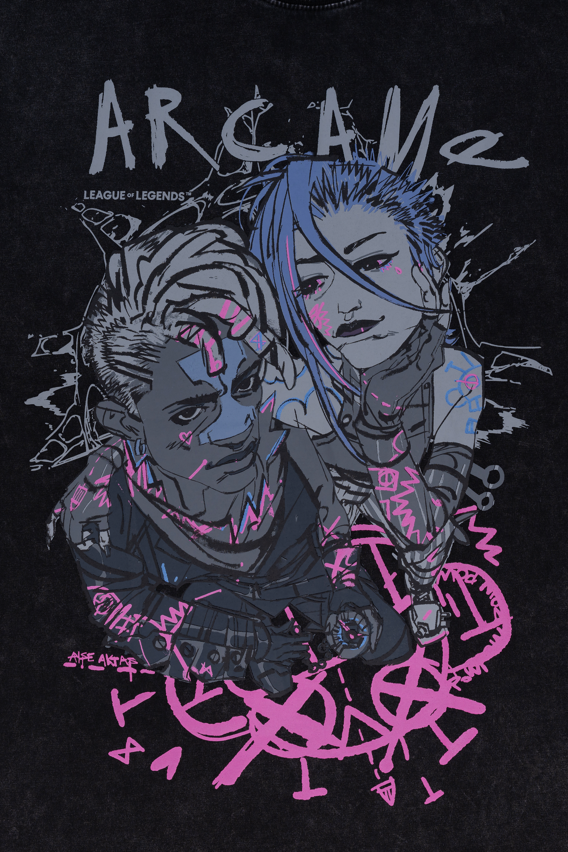 ARCANE ジンクス and エコー Tシャツ – FUTAROKU