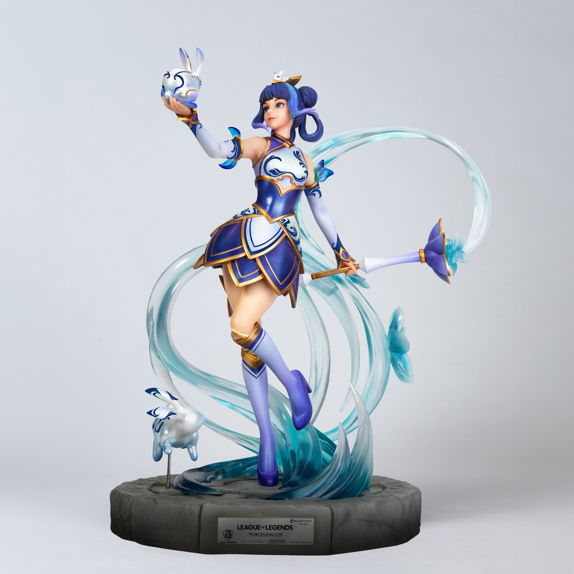 Beast Kingdom マスタークラフト 磁器 ラックス スタチュー|Riot Beast Kingdom マスタークラフト 磁器 ラックス スタチュー|Riot