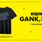 GANK PLZ Tシャツ