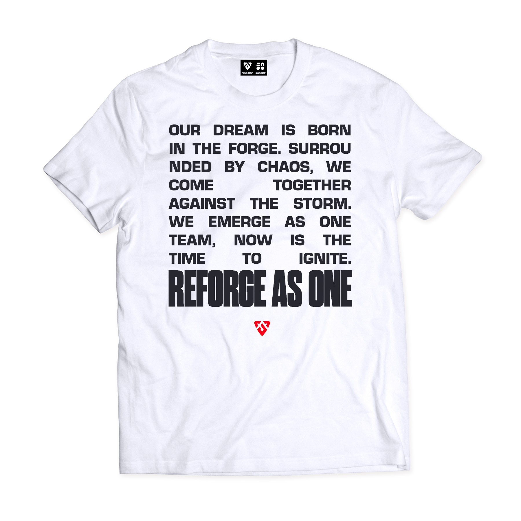 LJL Tシャツ【FORGE】 ホワイト – FUTAROKU