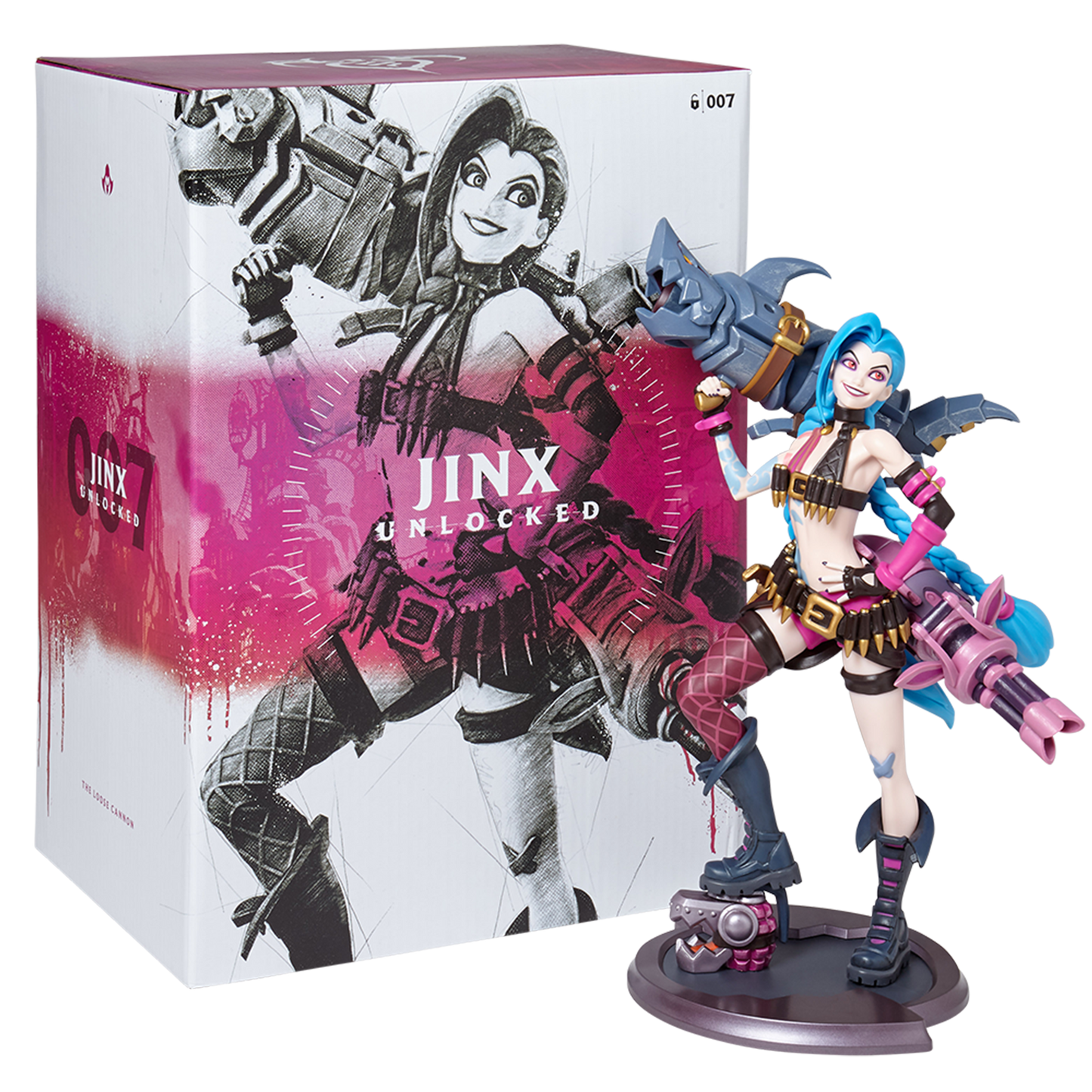 ジンクス UNLOCKED スタチュー | リーグ・オブ・レジェンド(LoL)公式 ジンクス UNLOCKED スタチュー | リーグ・オブ・レジェンド(LoL)公式