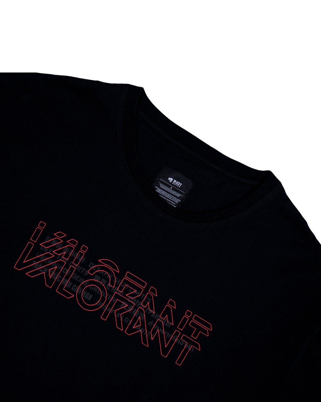 【CR】Valorant Tシャツ Lサイズ 黒